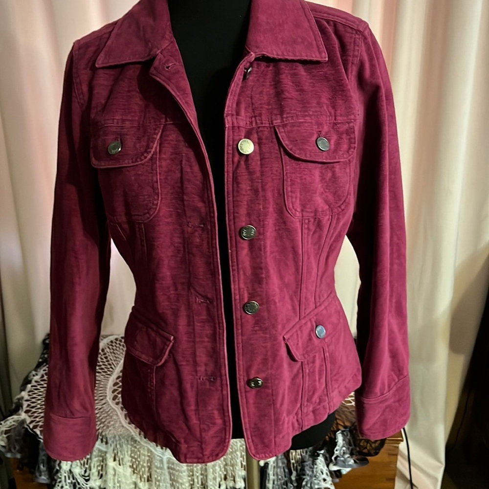 Plum JJill Corduroy Jean Jacket XS